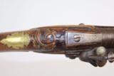  GORGEOUS Engraved EUROPEAN Flintlock Horse Pistol - 8 of 16