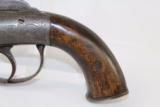  LARGE Engraved BRITISH Antique PEPPERBOX Revolver - 14 of 14