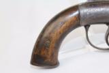  LARGE Engraved BRITISH Antique PEPPERBOX Revolver - 5 of 14