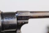  Fine BELGIAN Antique "ARENDT" 7mm Pinfire Revolver - 6 of 12