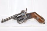  Fine BELGIAN Antique "ARENDT" 7mm Pinfire Revolver - 9 of 12