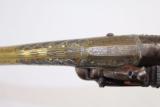  Exquisite OTTOMAN Antique RatTail FLINTLOCK Pistol - 7 of 16