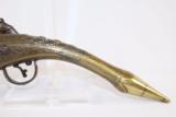 Exquisite OTTOMAN Antique RatTail FLINTLOCK Pistol - 13 of 16