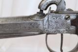  AWESOME Antique ENGRAVED Pistol with BAYONET
- 9 of 11
