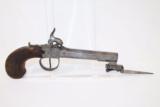  AWESOME Antique ENGRAVED Pistol with BAYONET
- 1 of 11