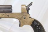  4-BARRELED Antique SHARPS .22 Pepperbox Pistol
- 8 of 9