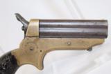  4-BARRELED Antique SHARPS .22 Pepperbox Pistol
- 3 of 9
