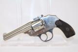  FINE C&R Iver Johnson HAMMERLESS .38 S&W Revolver - 1 of 12