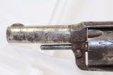  ENGRAVED Antique IVORY Handle DREADNAUGHT Revolver - 5 of 10