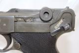  Iconic WWII German Mauser G Date S 42 LUGER Pistol - 9 of 19