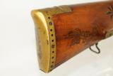  1700s Antique German Jaeger Flintlock Rifle - 2 of 18