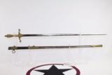  Phenomenal CIVIL WAR U.S. 1840 MEDICAL STAFF Sword - 2 of 19