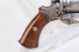  BELGIAN Antique LEFAUCHEUX Folding Trigger Revolver - 11 of 12