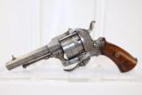  BELGIAN Antique LEFAUCHEUX Folding Trigger Revolver - 1 of 12