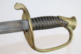 SCHUYLER HARTLEY & GRAHAM 1850 Officer’s Sword Civil War Officer’s Sword with Etched Blade! - 16 of 20