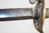  CIVIL WAR Antique US 1850 Foot Officer’s Sword - 5 of 20
