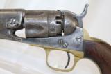  Scarce CIVIL WAR Antique COLT 1862 POLICE Revolver - 2 of 13