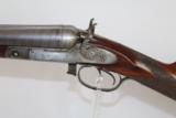  Early Antique PARKER Double Barrel LIFTER Shotgun - 4 of 24