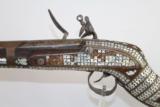  INCREDIBLE Pearl Inlaid Jezail Style Blunderbuss - 13 of 14
