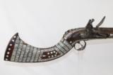  INCREDIBLE Pearl Inlaid Jezail Style Blunderbuss - 1 of 14