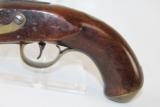  Circa 1800 Antique KETLAND BRASS FLINTLOCK Pistol - 9 of 12