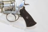  1870s EUROPEAN Antique Double Action PINFIRE Revolver - 6 of 8
