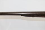  1860s Antique Engraved I Hollis & Sons SXS Shotgun - 21 of 24