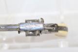  FANTASTIC Engraved EUROPEAN Antique Tiny Revolver - 5 of 10