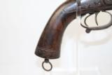  BRITISH Indian ENGRAVED Antique SxS HOWDAH Pistol - 3 of 13