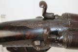  BRITISH Indian ENGRAVED Antique SxS HOWDAH Pistol - 7 of 13