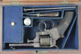  VERY FINE Antique English WEBLEY Patent Revolver - 2 of 17