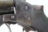  VERY FINE Antique English WEBLEY Patent Revolver - 10 of 17