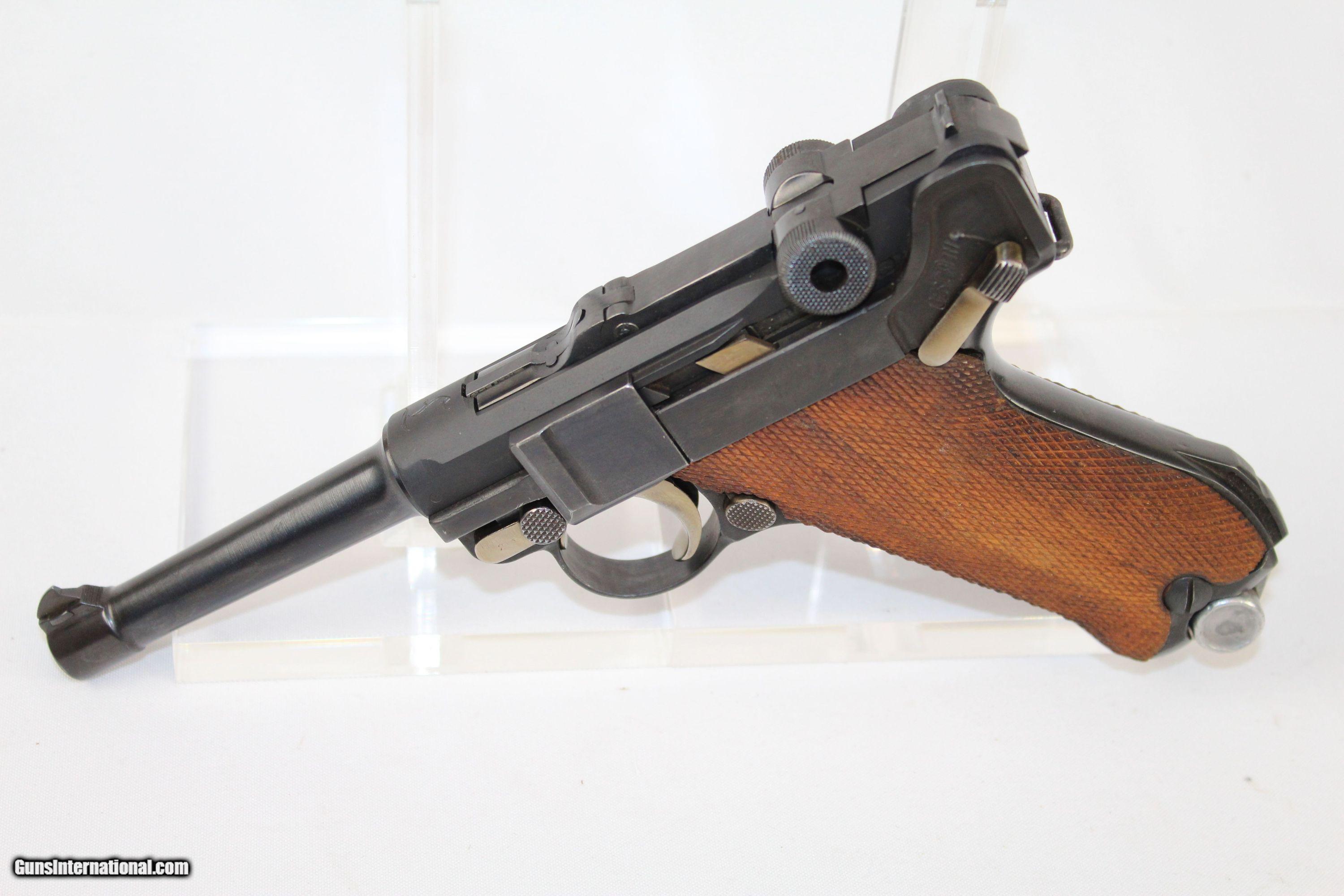 Interesting “F” Chamber-Marked LUGER Pistol in 9mm