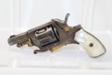  GORGEOUS Antique BELGIAN Revolver w PEARL Grips
- 8 of 8