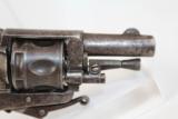  Belgian ANTIQUE .22 Rimfire POCKET CARRY Revolver - 5 of 9
