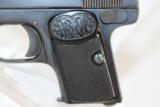  WWI-Era MOUSE GUN Rheinmetall Dreyse 1907 Pistol - 4 of 9