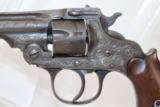  "WASH CITY POLICE" Marked, Engraved H&A Revolver - 1 of 11