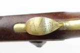  PUNCH DECORATED Antique Aston 1842 DRAGOON Pistol - 5 of 17