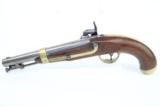  PUNCH DECORATED Antique Aston 1842 DRAGOON Pistol - 11 of 17