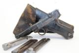  UNIQUE “1918” Dated DWM P08 Luger Pistol & Holster - 1 of 19