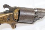  Engraved CIVIL WAR-Era Moore Pocket Model Revolver - 6 of 9