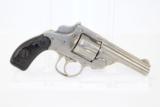  Antique FOREHAND & WADSWORTH Hammerless Revolver - 5 of 11