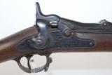  Antique SPRINGFIELD US M 1870 TRAPDOOR Rifle 50-70 - 4 of 13