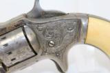  ENGRAVED Antique AMERICAN STANDARD TOOL Revolver - 5 of 17