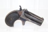  ICONIC Antique REMINGTON Double Deringer Pistol - 5 of 9
