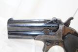  ICONIC Antique REMINGTON Double Deringer Pistol - 2 of 9