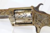  ENGRAVED Antique Hopkins & Allen “XL No. 3” Revolver - 2 of 11