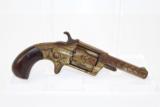  ENGRAVED Antique Hopkins & Allen “XL No. 3” Revolver - 7 of 11