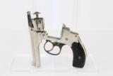  EXC Antique Smith &Wesson Hammerless .32 Revolver - 10 of 11