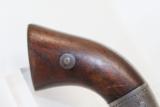  UNIQUE, RARE, ENGRAVED Antique T. BACON Revolver - 9 of 11